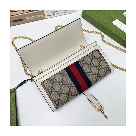 gucci 652681|Jackie 1961 chain wallet .